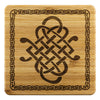 Norse Celtic Knotwork Wood Coasters x4CoastersBamboo Coaster - 4pc