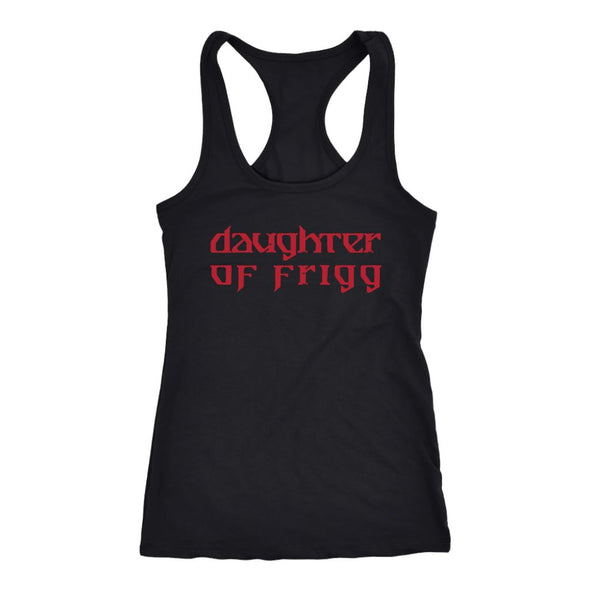 Norse Daughter of Frigg Racerback Tank TopT-shirtNext Level Racerback TankBlackXS