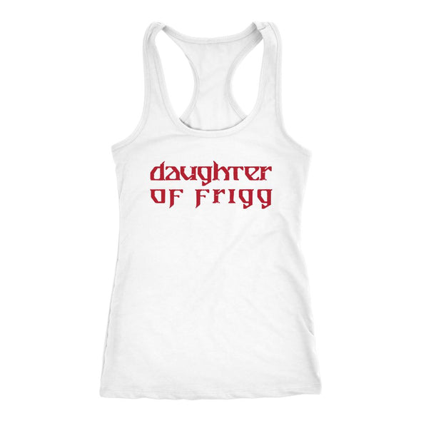 Norse Daughter of Frigg Racerback Tank TopT-shirtNext Level Racerback TankWhiteXS