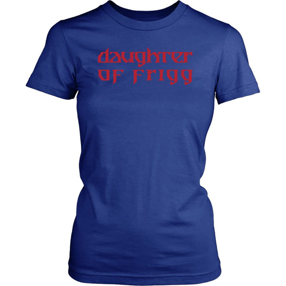 Norse Daughter of Frigg Womens T-ShirtT-shirtDistrict Womens ShirtRoyal BlueXS