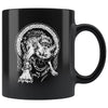 Norse Fenrir Coffee MugDrinkwareWhite