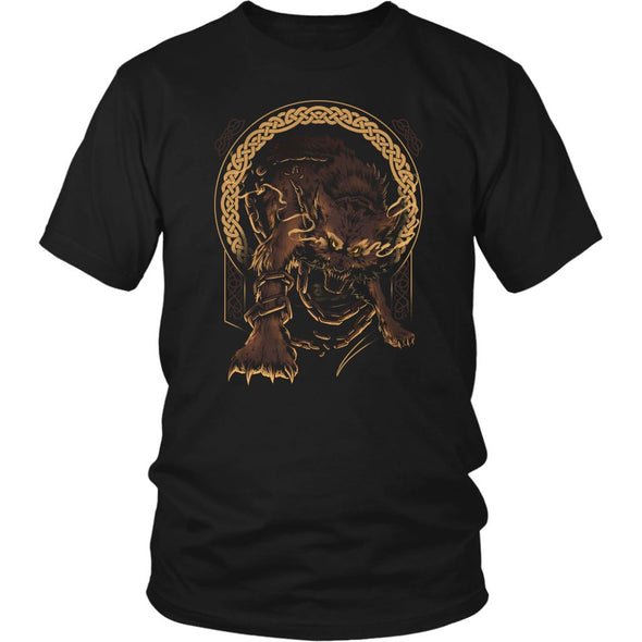 Norse Fenrir T-ShirtT-shirtDistrict Unisex ShirtBlackS