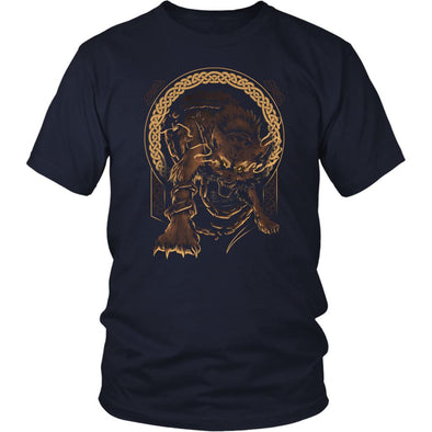 Norse Fenrir T-ShirtT-shirtDistrict Unisex ShirtNavyS