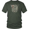 Norse Fenrir T-ShirtT-shirtDistrict Unisex ShirtOliveS