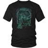 Norse Green Fenrir Runes T-ShirtT-shirtDistrict Unisex ShirtBlackS