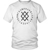 Norse Gungnir Odin Symbol Elder Futhark Runes T-ShirtT-shirtDistrict Unisex ShirtWhiteS