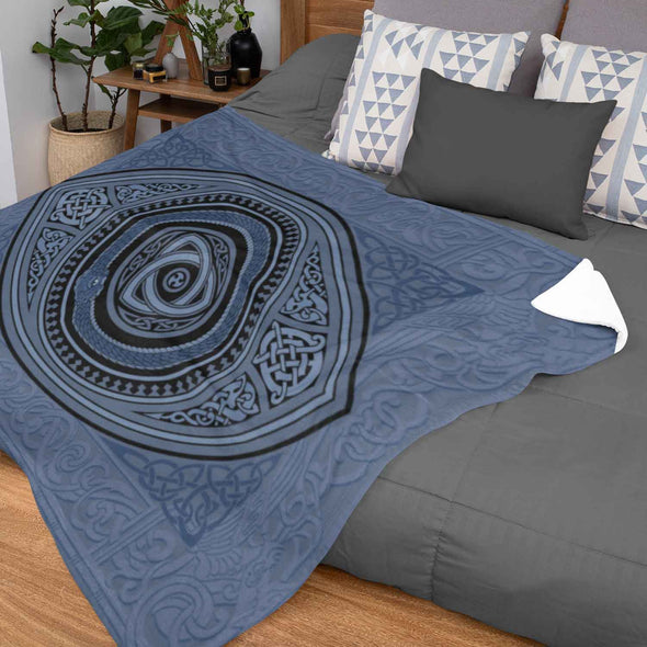 Norse Jormungandr Ouroboros BlanketBlankets