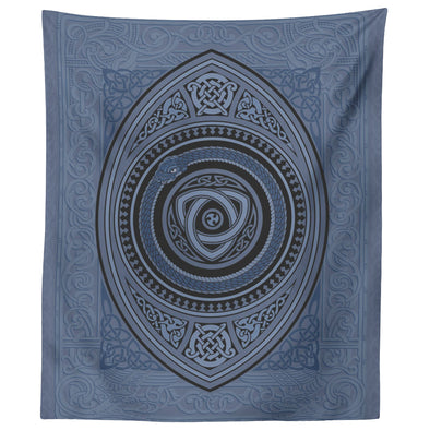 Norse Jormungandr Ouroboros TapestryTapestries60" x 50"