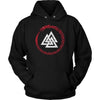 Norse Jormungandr Serpent HoodieT-shirtUnisex HoodieBlackS