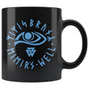 Norse Mimirs Well Black Coffee MugDrinkwareBlue