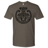 Norse Mjolnir Torc T-Shirt DistressedT-shirtNext Level Mens ShirtWarm GreyS