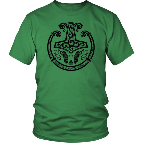 Norse Mjolnir Viking Torc ShirtT-shirtDistrict Unisex ShirtKelly GreenS