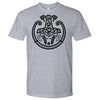 Norse Mjolnir Viking Torc T-ShirtT-shirtNext Level Mens ShirtHeather GreyS