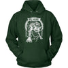 Norse Mythology Fenrir Runes HoodieT-shirtUnisex HoodieDark GreenS