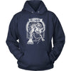 Norse Mythology Fenrir Runes HoodieT-shirtUnisex HoodieNavyS