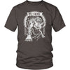 Norse Mythology Fenrir Runes T-ShirtT-shirtDistrict Unisex ShirtHeather BrownS