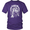 Norse Mythology Fenrir Runes T-ShirtT-shirtDistrict Unisex ShirtPurpleS