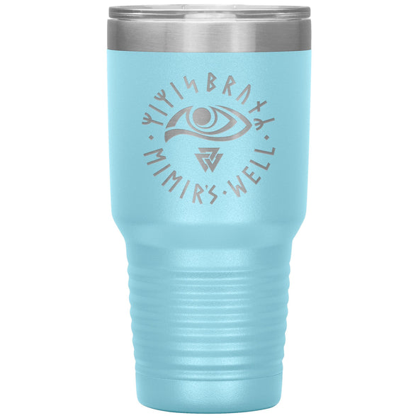 Norse Mythology Mimir´s Well Tumbler 30ozTumblersLight Blue