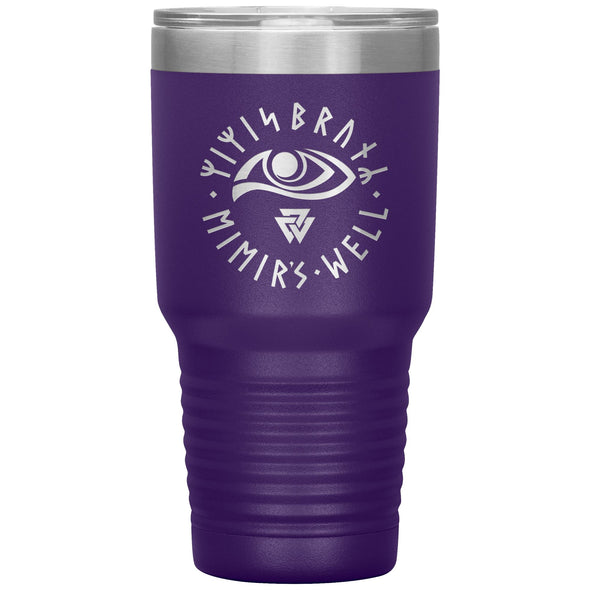 Norse Mythology Mimir´s Well Tumbler 30ozTumblersPurple