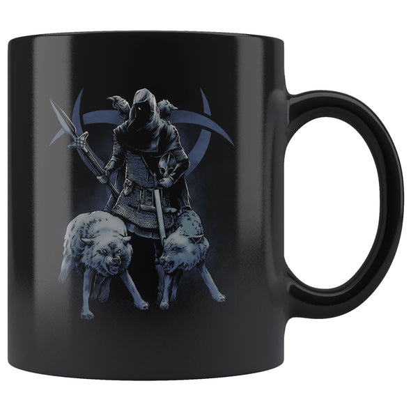 Norse Odin Coffee MugDrinkwareBlue