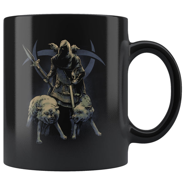 Norse Odin Coffee MugDrinkwareBrown