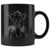 Norse Odin Coffee MugDrinkwareGrey