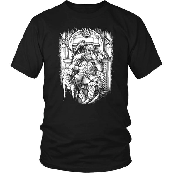 Norse Odin Valhalla ShirtT-shirtDistrict Unisex ShirtBlackS