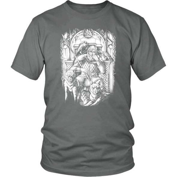 Norse Odin Valhalla ShirtT-shirtDistrict Unisex ShirtGreyS