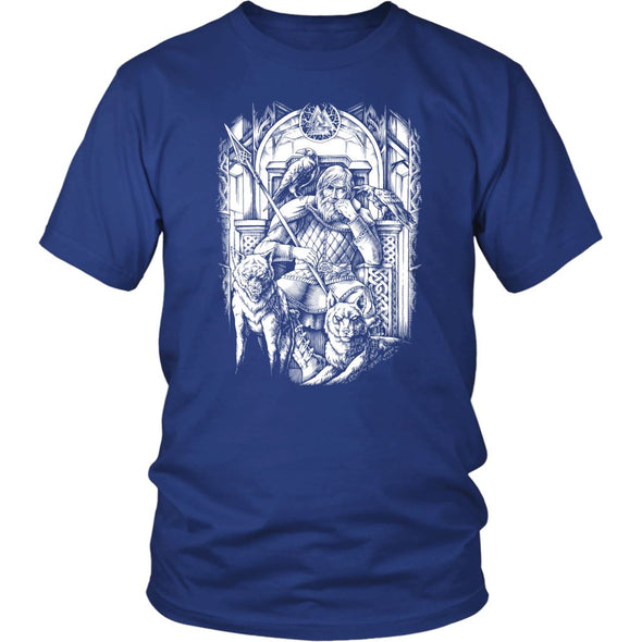 Norse Odin Valhalla ShirtT-shirtDistrict Unisex ShirtRoyal BlueS