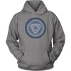 Norse Ouroboros Serpent HoodieT-shirtUnisex HoodieGreyS