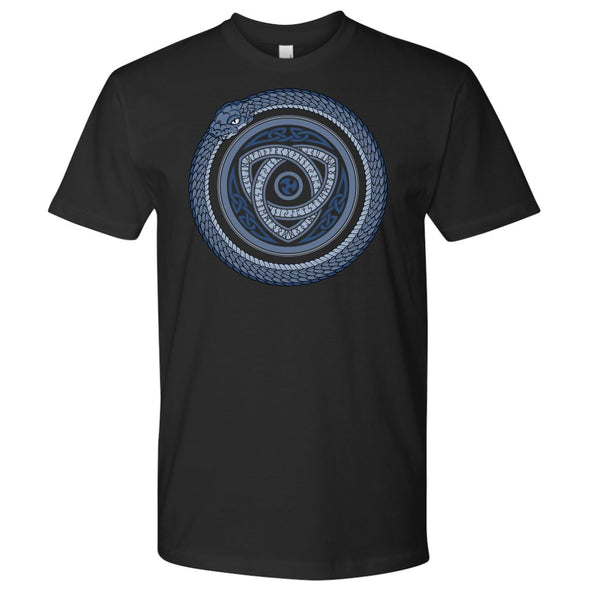 Norse Ouroboros Serpent T-ShirtT-shirtNext Level Mens ShirtBlackS