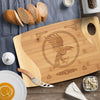 Norse Pagan Raven Bamboo Cutting BoardKitchenware