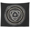 Norse Pagan Serpent Wall Tapestry DistressedTapestries60" x 50"