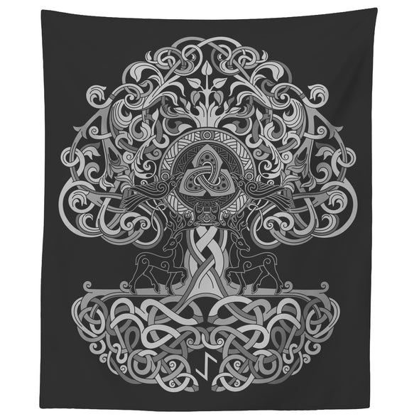 Norse Pagan Yggdrasil TapestryTapestries60" x 50"