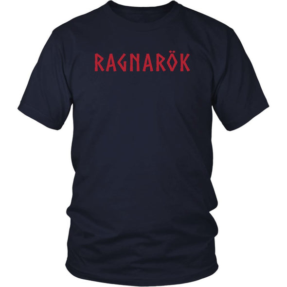 Norse Ragnarök Cotton T-ShirtT-shirtDistrict Unisex ShirtNavyS