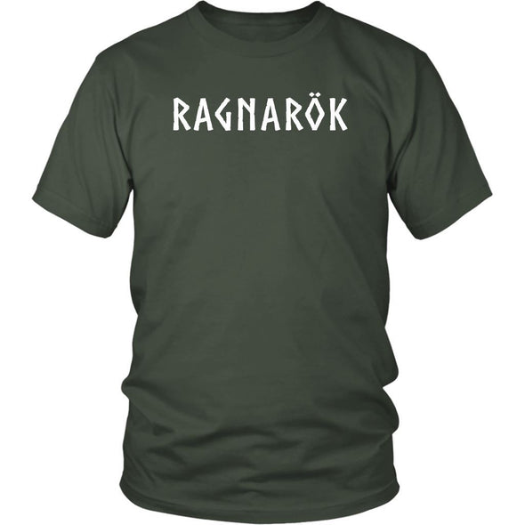 Norse Ragnarok Cotton T-ShirtT-shirtDistrict Unisex ShirtOliveS