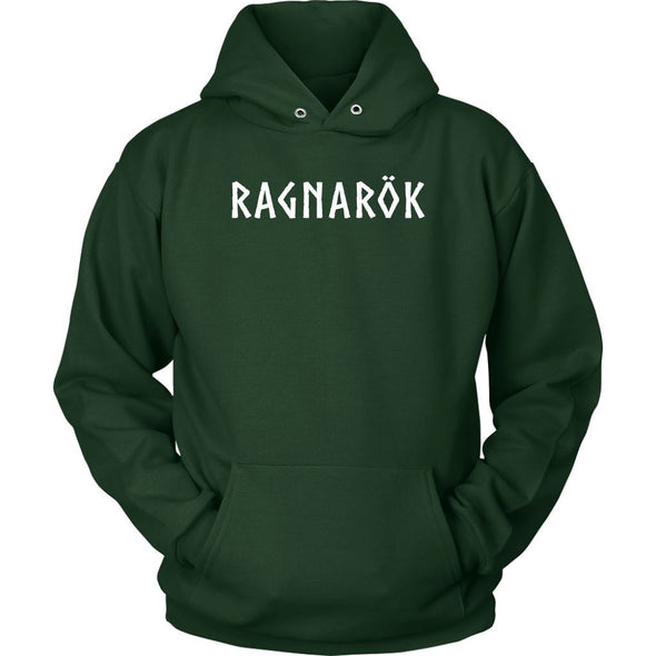 Norse Ragnarok HoodieT-shirtUnisex HoodieDark GreenS