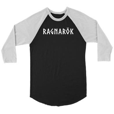 Norse Ragnarok Raglan ShirtT-shirtCanvas Unisex 3/4 RaglanBlack/WhiteS