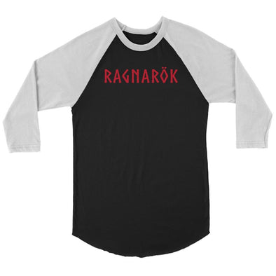 Norse Ragnarök Raglan ShirtT-shirtCanvas Unisex 3/4 RaglanBlack/WhiteS