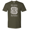 Norse Raven Huginn Muninn T-ShirtT-shirtNext Level Mens ShirtMilitary GreenS