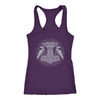 Norse Raven Thors Hammer Racerback TankT-shirtNext Level Racerback TankPurpleXS