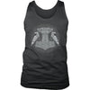 Norse Raven Thors Hammer Tank TopT-shirtDistrict Mens TankCharcoalS