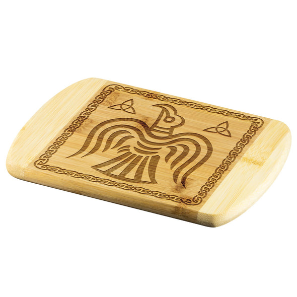 Norse Raven Triquetra Cutting BoardWood Cutting Boards