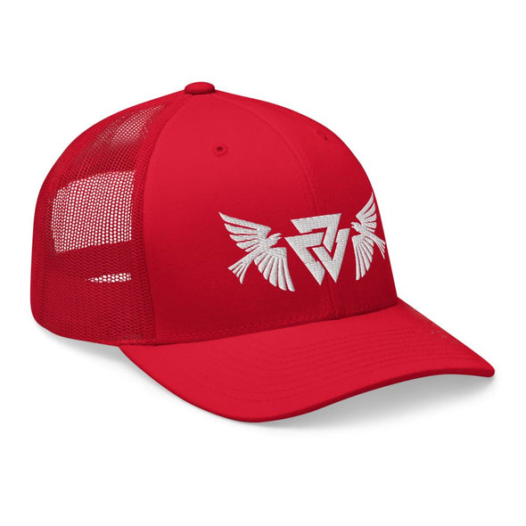 Norse Raven Viking Valknut Trucker Cap