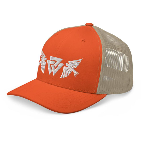 Norse Raven Viking Valknut Trucker Cap