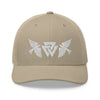 Norse Raven Viking Valknut Trucker CapKhaki