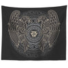 Norse Ravens Valknut Wall TapestryTapestries60" x 50"