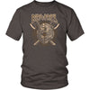 Norse Runes Viking Berserker T-ShirtT-shirtDistrict Unisex ShirtHeather BrownS