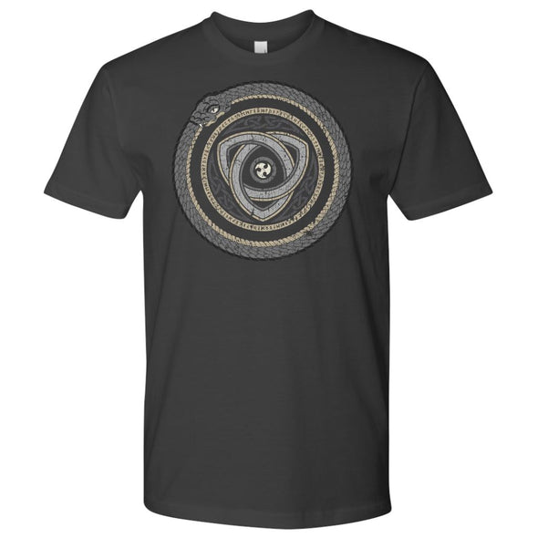 Norse Serpent Ouroboros T-ShirtT-shirtNext Level Mens ShirtHeavy MetalS