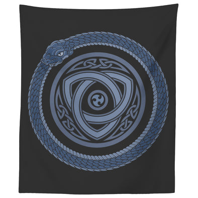 Norse Serpent Ouroboros TapestryTapestries60" x 50"